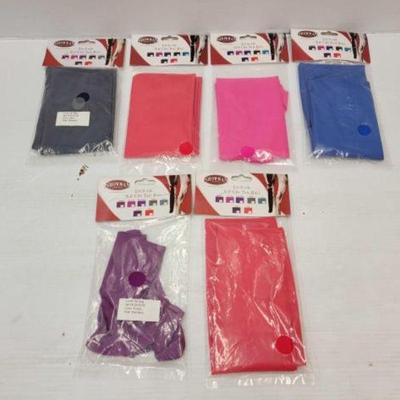 #2264 â€¢ (6) Slip on Tail Bags
