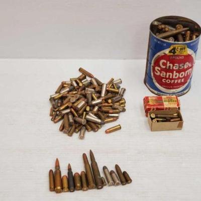 #1662 â€¢ Approx Over 100 Rounds Of 45 Auto, 38 SPL, & More

