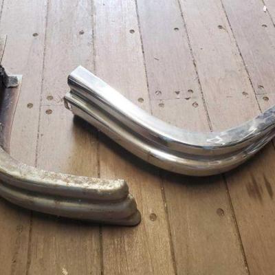 #7664 â€¢ (2) Vintage Front Bumper Ends
