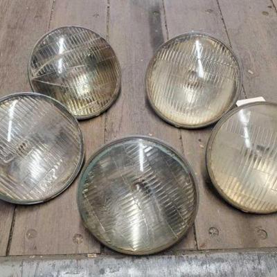 #7576 â€¢ (5) Vintage Spotlights
