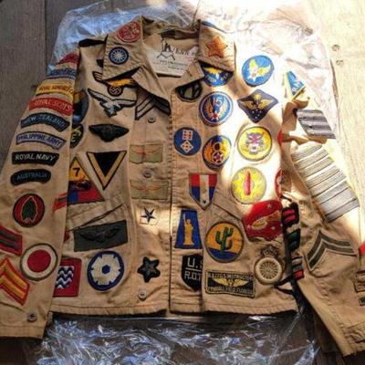 #7735 â€¢ Coat with Patch Collection
