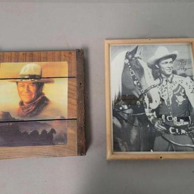 #681 â€¢ (2) Roy Rogers pictures

