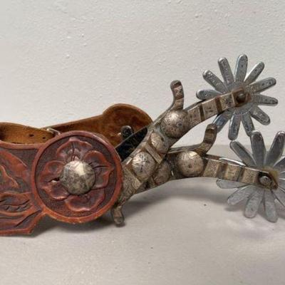#691 â€¢ Large Spurs and Spur Straps
