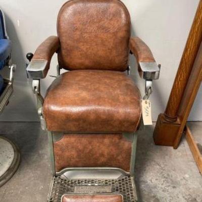#504 â€¢ Theo A Kochs Barber Chair

