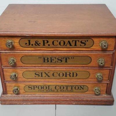#589 â€¢ J&P Coats Drawer
