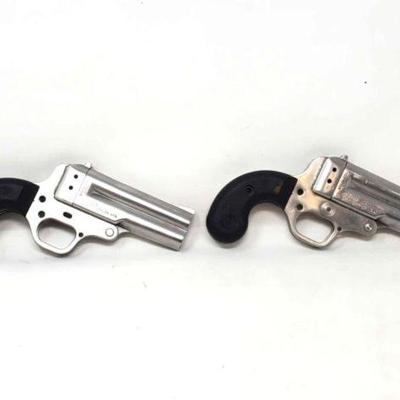 #740 â€¢ Lorcin SSD Derringer .38 Spl Pistol Pair

