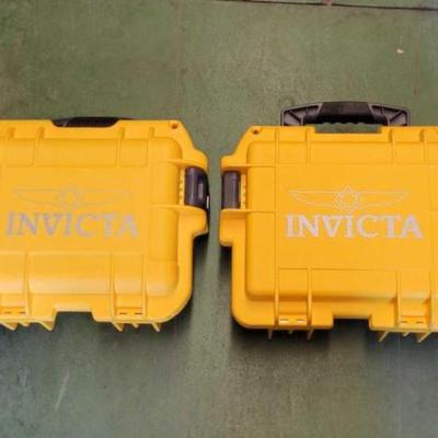 #6018 â€¢ (2) Invicta Hard Cases
