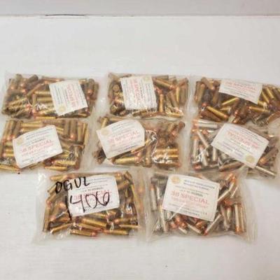 #1406 â€¢ NEW!!! 400 Rounds of 38spl
