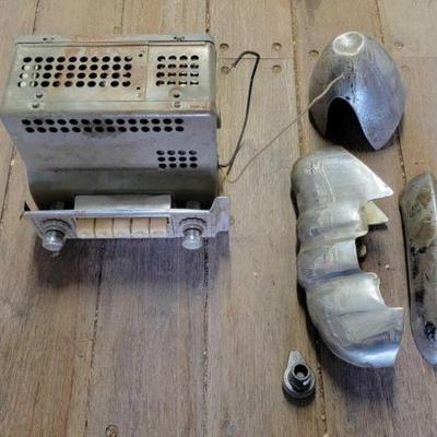 #7640 â€¢ Kaiser Frazer Radio and Bumber Guards
