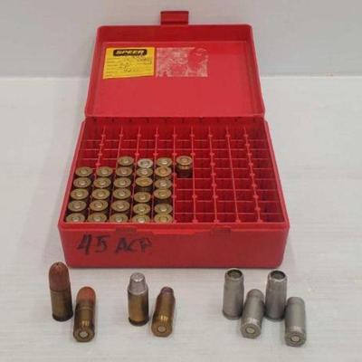 #1326 â€¢ 37 Rounds Of 45 Auto Ammo
