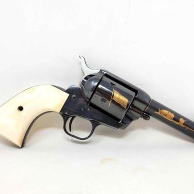 #826 â€¢ Colt Texas Sesquicentennial .45 Revolver
