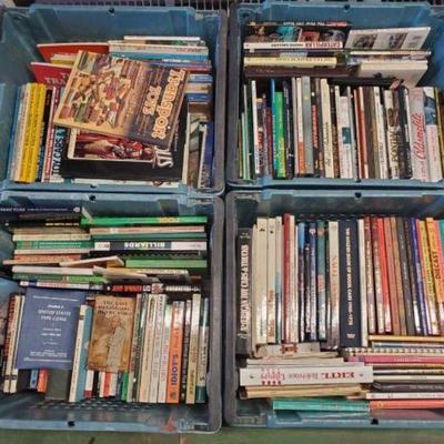 #7014 â€¢ 4 Totes of Books
