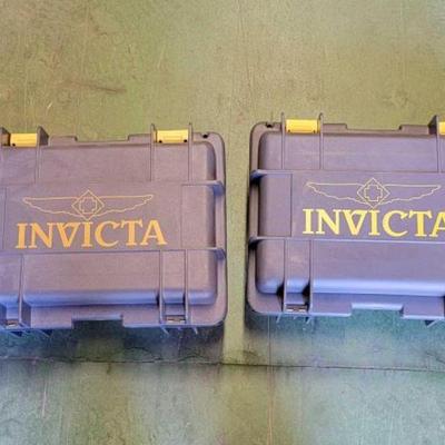 #6012 â€¢ (2) Invicta Hard Cases
