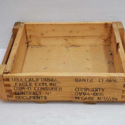 #2330 â€¢ Small Wooden Crate
