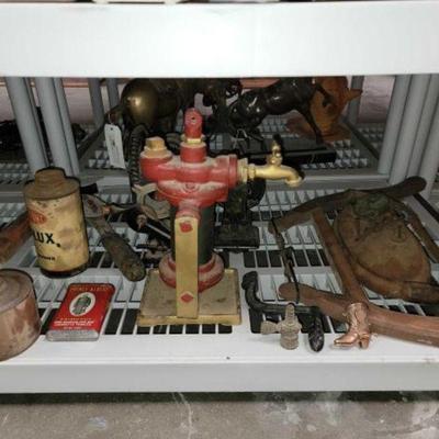 #663 â€¢ Faucet, Saw, Large Spoon, Paint Thinner & Crimp Cut
