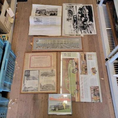 #7690 â€¢ Framed Car Photos and Posters
