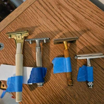 From Antique to Very Old Razors