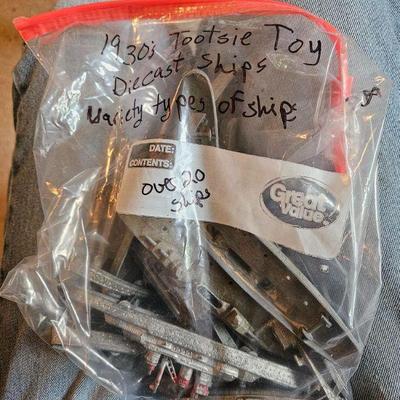 1930's Tootsie Toys Ships