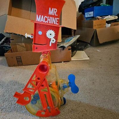 1970â€™s Ideal Toy Corp. Mr. Machine Wind Up Robot
