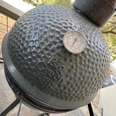 Big Green Egg charcoal grill