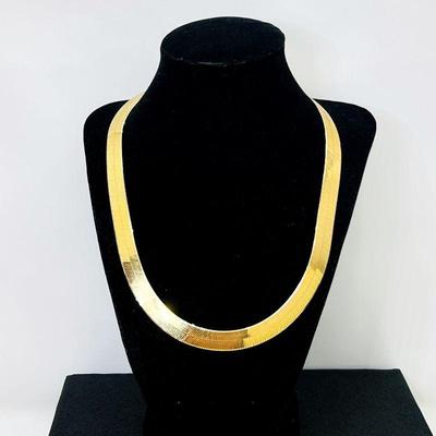 10K Gold Herringbone chain 30.7g