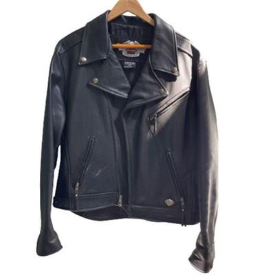 Lot 187-002  
Harley Davidson Leather Motorcycle Jacket