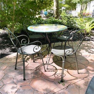 Lot 529  
EMU Garden Bistro Table and Chair Set