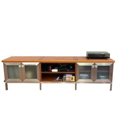 Lot 025-001 
Room and Board Style Custom Entertainment Console