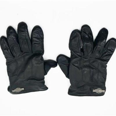 Lot 185  
Harley Davidson Mens Riding Gloves of Genuine Leather and Cashmere Lining