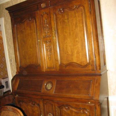 Henredon drop front cabinet BUY IT NOW   $1250.00