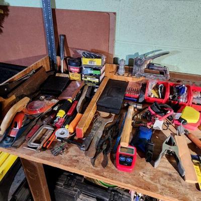 Lot 126 - Workbench + Tools 