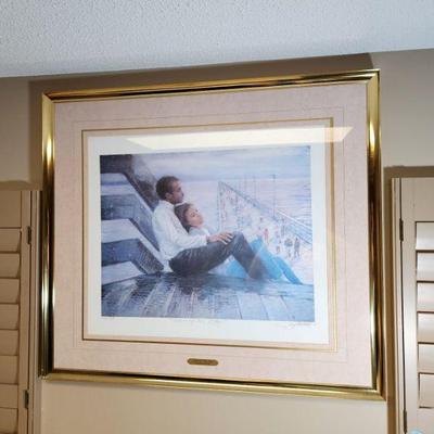 Lot 65 - Brenda Joysmith "View of the Bay" Signed Limited Edition Framed Print 