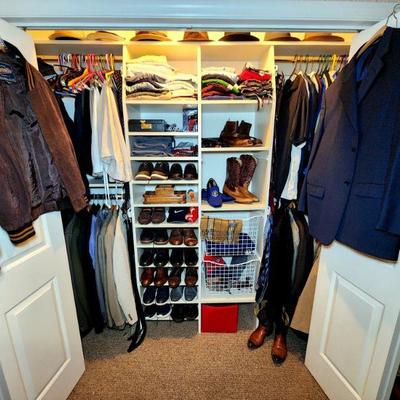 Lot 100 - Men's Closet Lot 