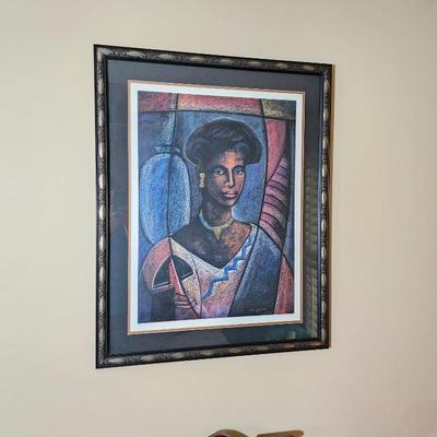Lot 64 - Alix Beaujour "Ebony" Signed Limited Edition Framed Print