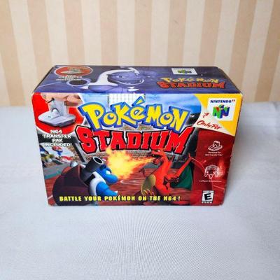 Lot 78 - PokÃ©mon Stadium Nintendo N64 - Sealed New in Box! 