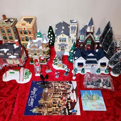 Lot 110 - Dept. 56 Snow Village Collection 