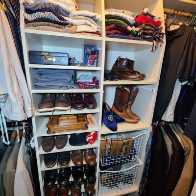 Lot 100 - Men's Closet Lot 
