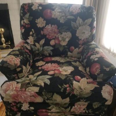 Floral print chair - 1 of 2