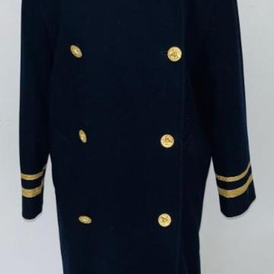 Russian made -long wool coat