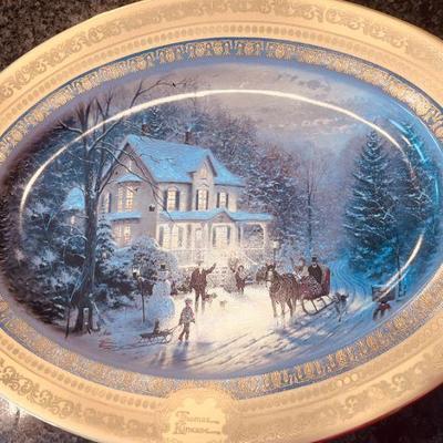 Thomas Kinkade Platter