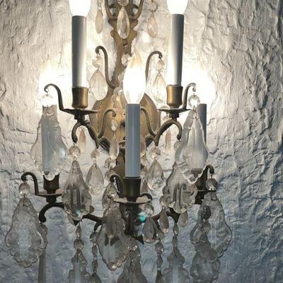 PAIR of Matching Wall Sconces