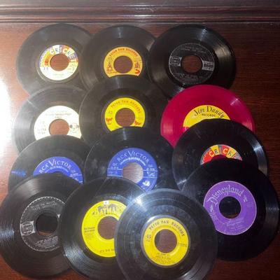 Pop 45s lot includes these