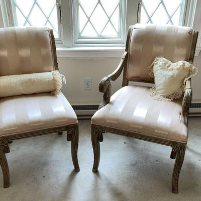 His` & Hers  Boudoir Chairs