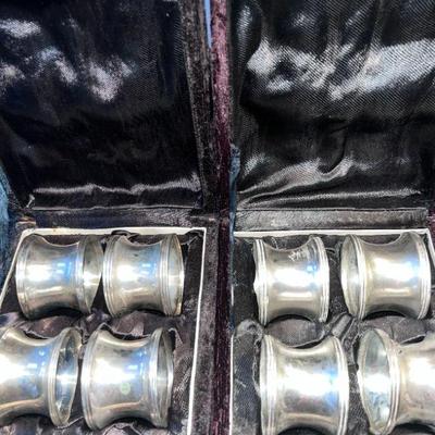 Silver Plate ~ Napkin Rings
