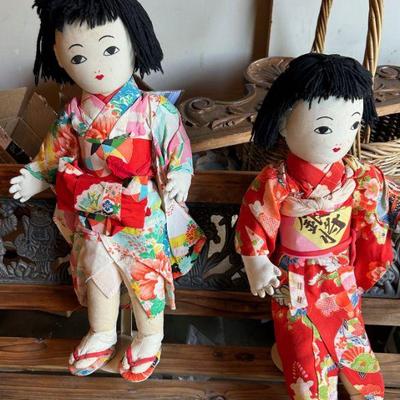 Collectible Japanese dolls