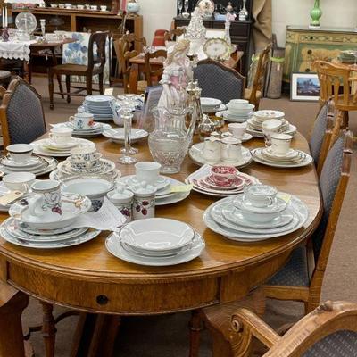 Wide range of china and stone dish sets 