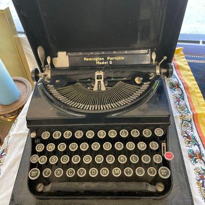 Antique Remington portable typewriter