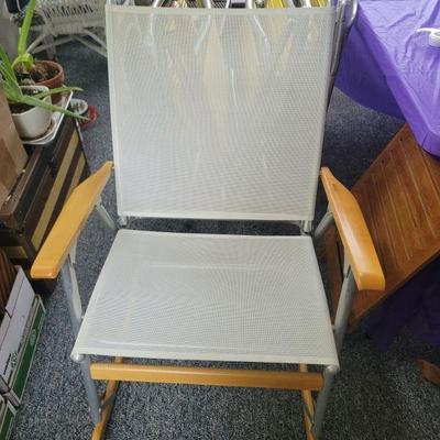 Wooden arm mid century chairs