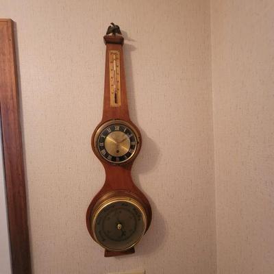 1954 Swift 8 day clock, barometer, therm. Made in England