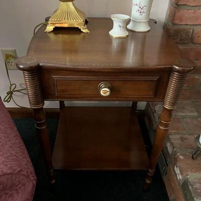 One of a pair - Hitchcock side tables!